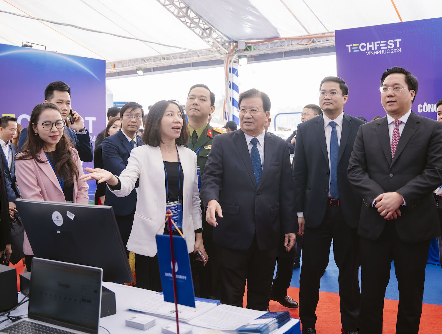 VNDS tại TechFest Vĩnh Phúc 2024